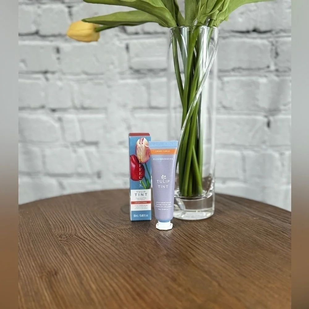 Lip & Cheek Balm in Crispa Coral by Bloom Effects